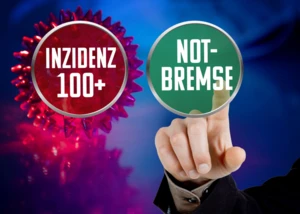 Corona Notbremse, ©iStock.com/lenawurm