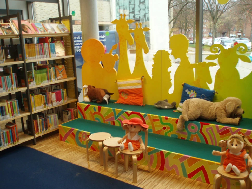 Die Bücherhalle Dehnhaide Die Bücherhalle Dehnhaide