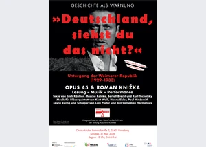 Plakat Literaturkonzert