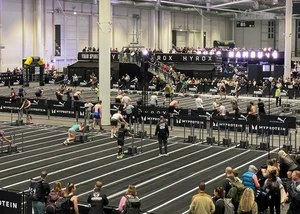 Athleten beim HYROX Hamburg 2025