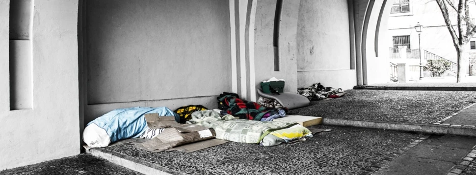Schlafstelle von Obdachlosen, © Pixabay/José Manuel de Laá