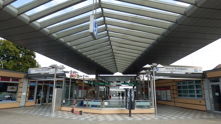 Galerie-Bild 1: U-Bahn-Station Horner Rennbahn