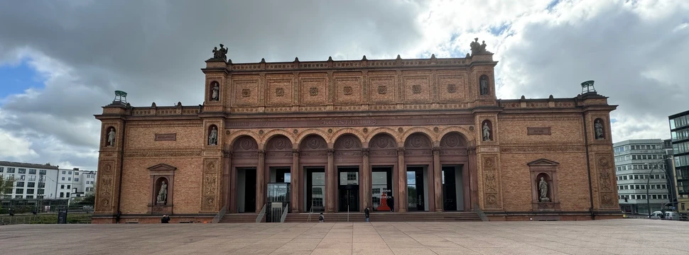 Außenansicht der Hamburger Kunsthalle