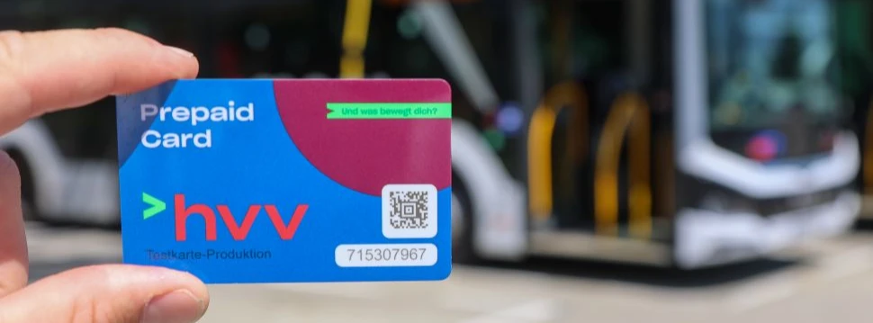 HVV Prepaid Card, © Hamburger Verkehrsverbund GmbH