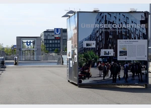 Treffpunkt: U-Bahnstation Überseequartier