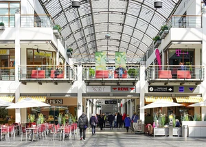 Blick ins Stadtzentrum Schenefeld