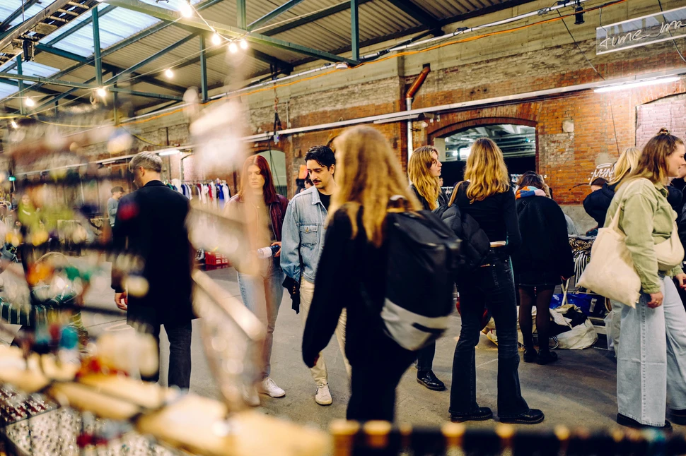 Nachtflohmarkt in der Gleishalle