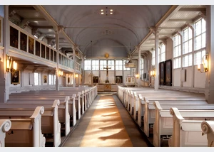 Das Kirchenschiff von St. Johannis zu Eppendorf