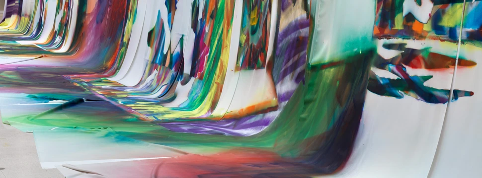 Wunderbild von Katharina Grosse Wunderbild
