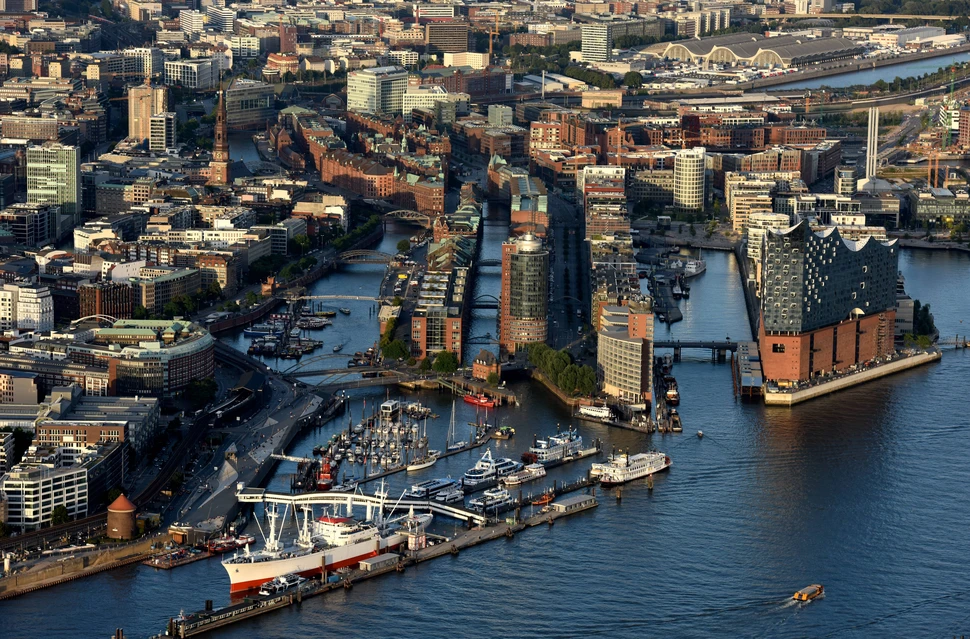 Elbphilharmonie - Luftaufnahme Elbphilharmonie - Luftaufnahme