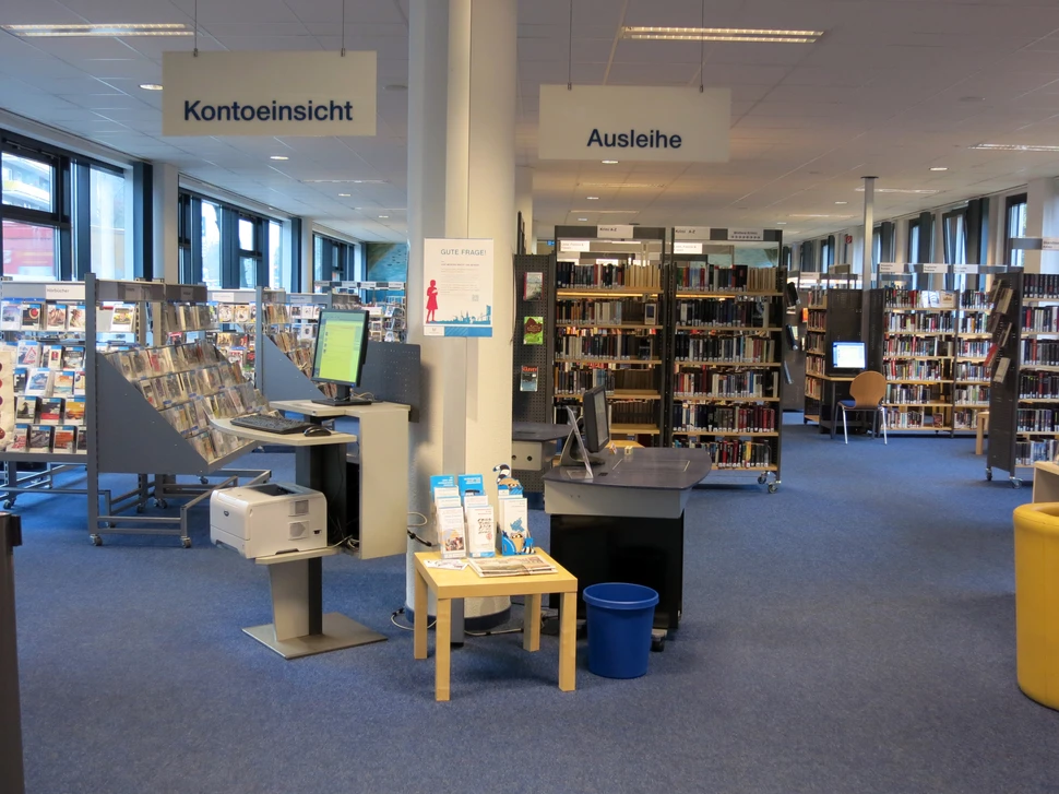 Die Bücherhalle Wandsbek Die Bücherhalle Wandsbek