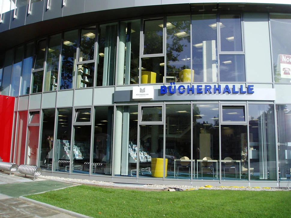 Die Bücherhalle Rahlstedt Die Bücherhalle Rahlstedt