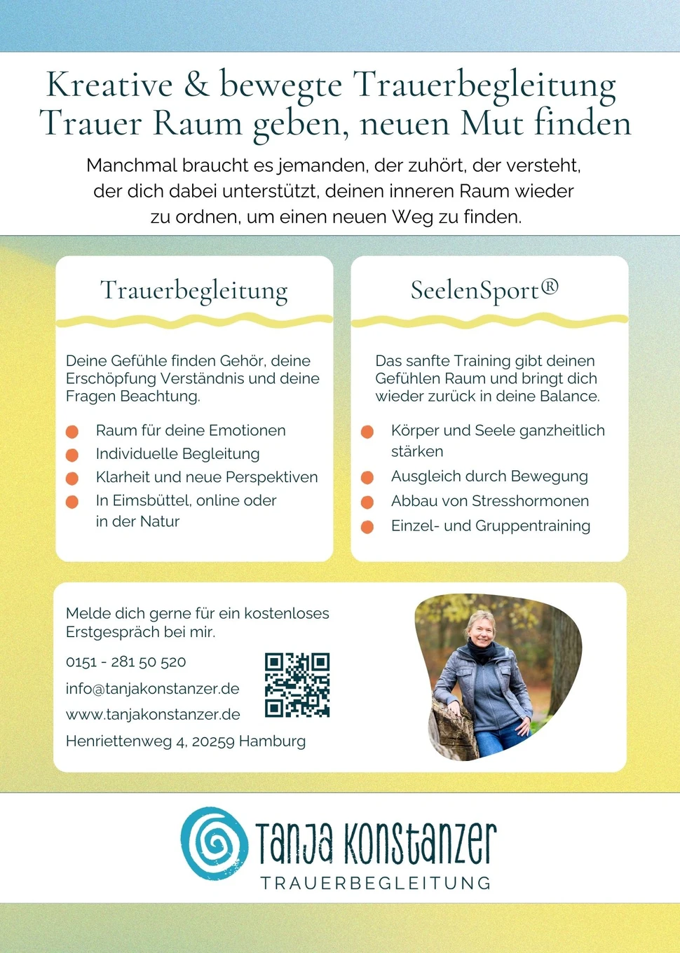 Tanja Konstanzer - SeelenSport® und Trauerbegleitung Tanja Konstanzer - SeelenSport® und Trauerbegleitung