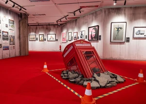 Pop-Up-Ausstellung House of Banksy, © Dominik Gruss