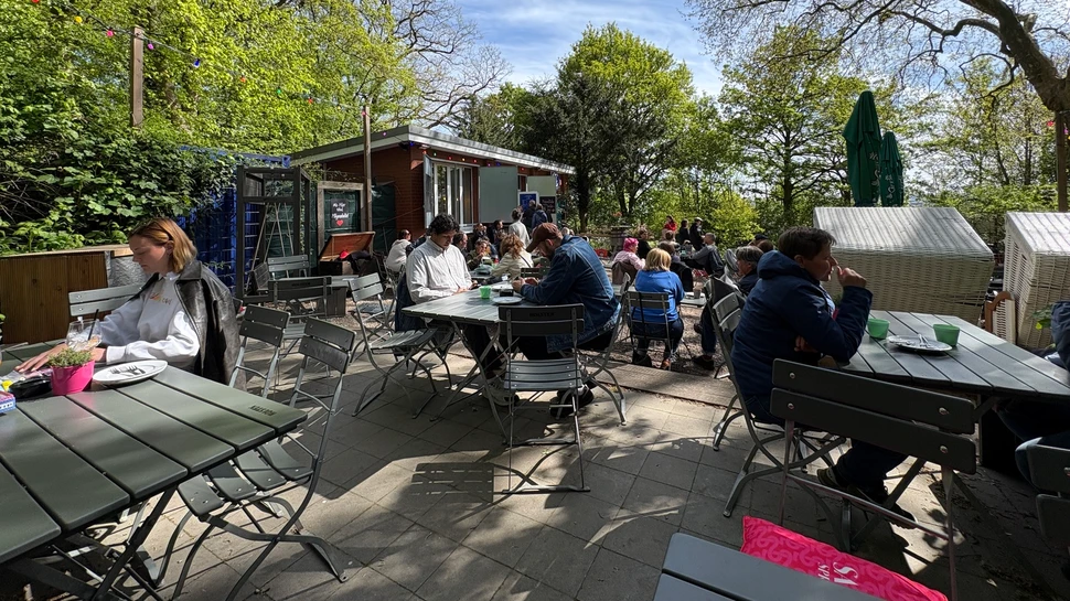 Biergarten der Hafenmeisterei