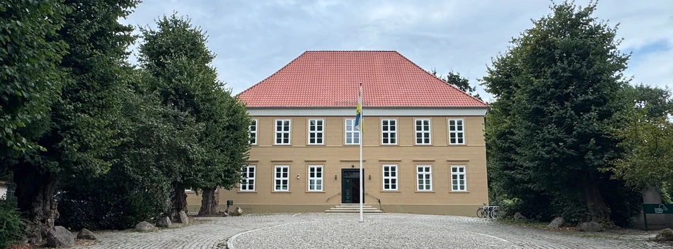 Außenansicht des frisch sanierten Gebäudes Museum Elbinsel Wilhelmsburg