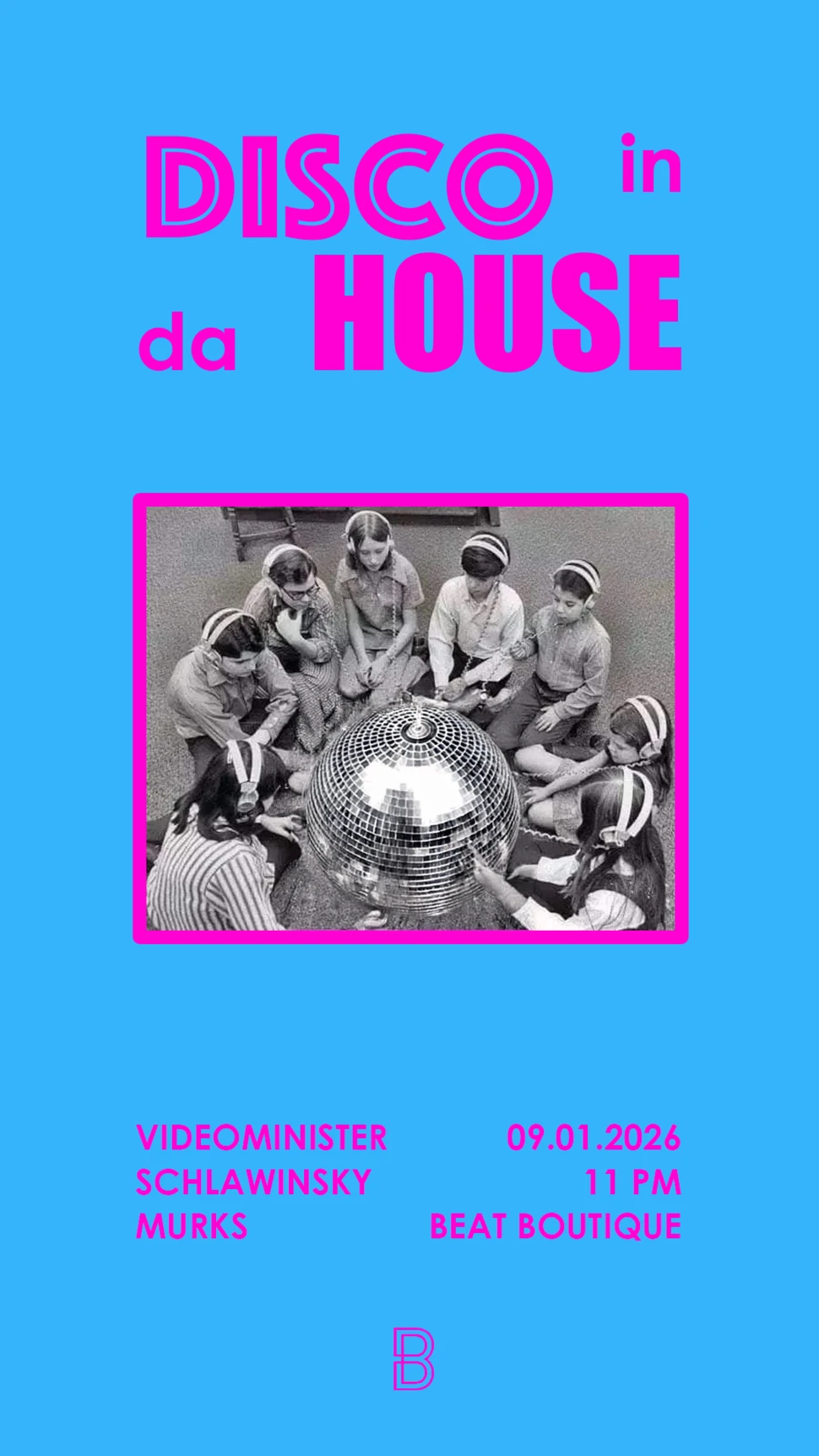 Flyer der Veranstaltung