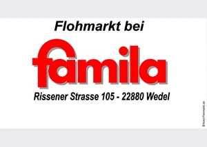 Flohmarkt bei Famila in Wedel