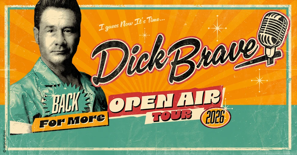 Dick Brave - Back for More - Live 2026