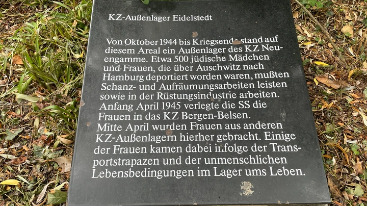 Galerie-Bild 6: Gedenkstein KZ-Außenlager Eidelstedt