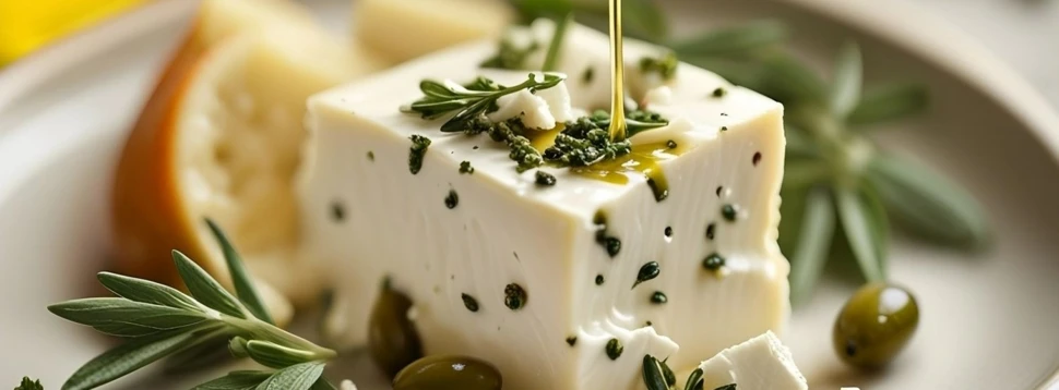 Feta mit frischen Kräutern und Olivenöl, © Crafter Chef / pixabay.com