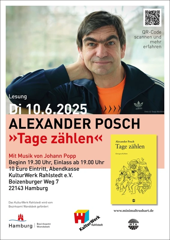 Alexander Posch: Tage zählen - Muss man gelesen haben! Alexander Posch: Tage zählen - Muss man gelesen haben!