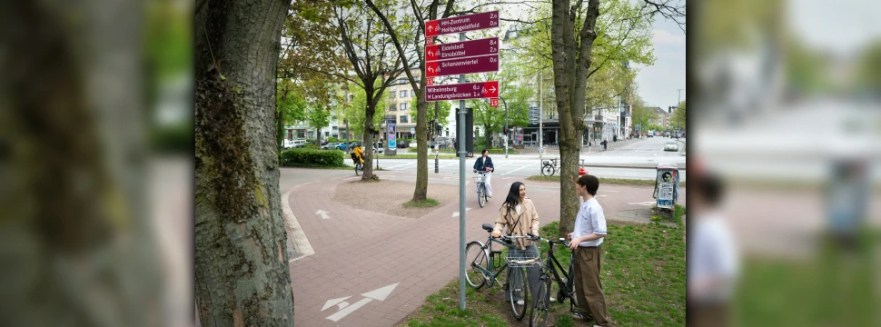 Die Radwege am Grüner Jäger
