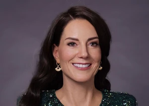 Wachsfigur von Catherine, Princess of Wales, im Panoptikum