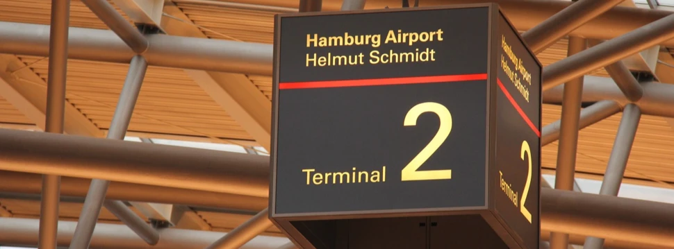 Terminal 2 am Hamburg Airport, © Wolfgang Gerth / pixabay.com