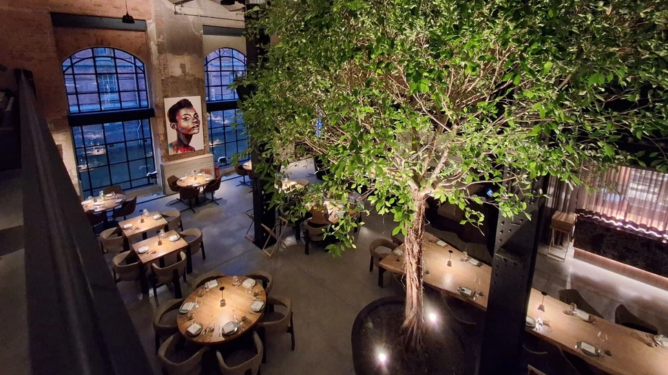 Blick in das Restaurant Chefs Warehouse Hamburg