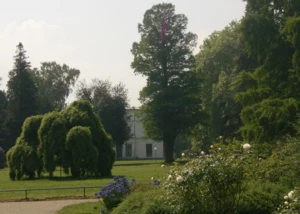 Jenischpark mit blick auf das Jenisch Haus