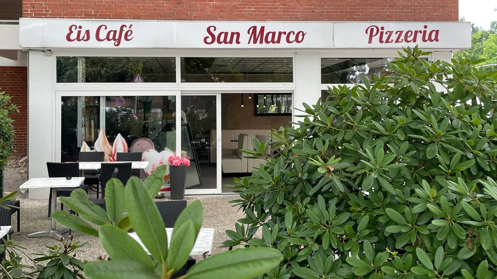 Eiscafé und Pizzeria San Marco in Sülldorf