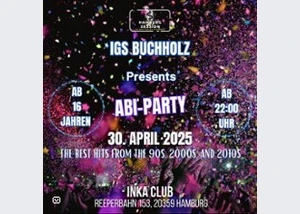 Abi-Party 16+ Hamburg | IGS Buchholz