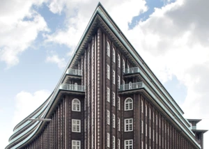 Fassade vom Chilehaus in Hamburg