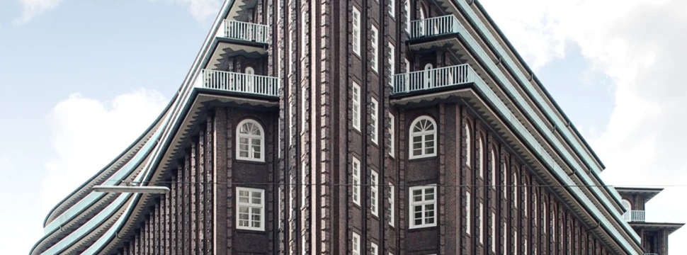 Fassade vom Chilehaus in Hamburg