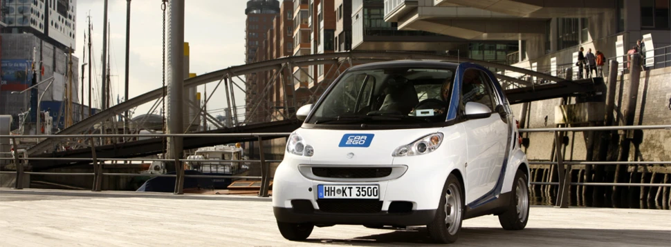 smart von car2go in Hamburg