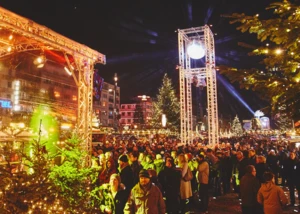 Santa Pauli, © Spielbudenplatz Betreibergesellschaft mbH