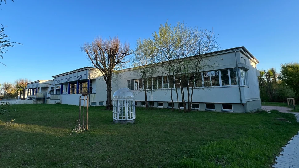 Außenansicht des Künstlerhauses Sootbörn