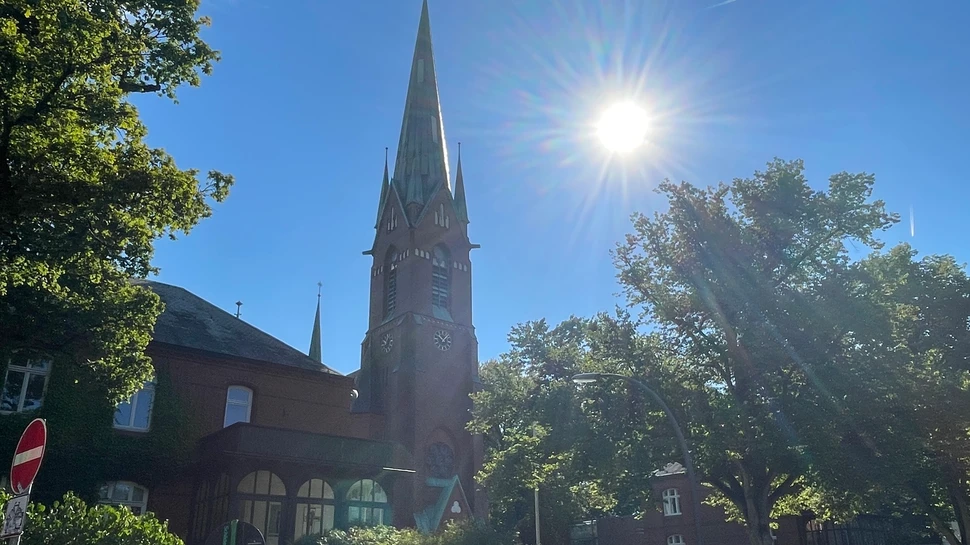 Kirche am Markt in Blankenese