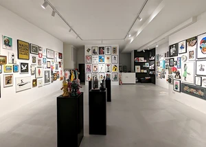 Das Bild zeigt einen Ausschnitt der Urban Art Edition Ausstellung