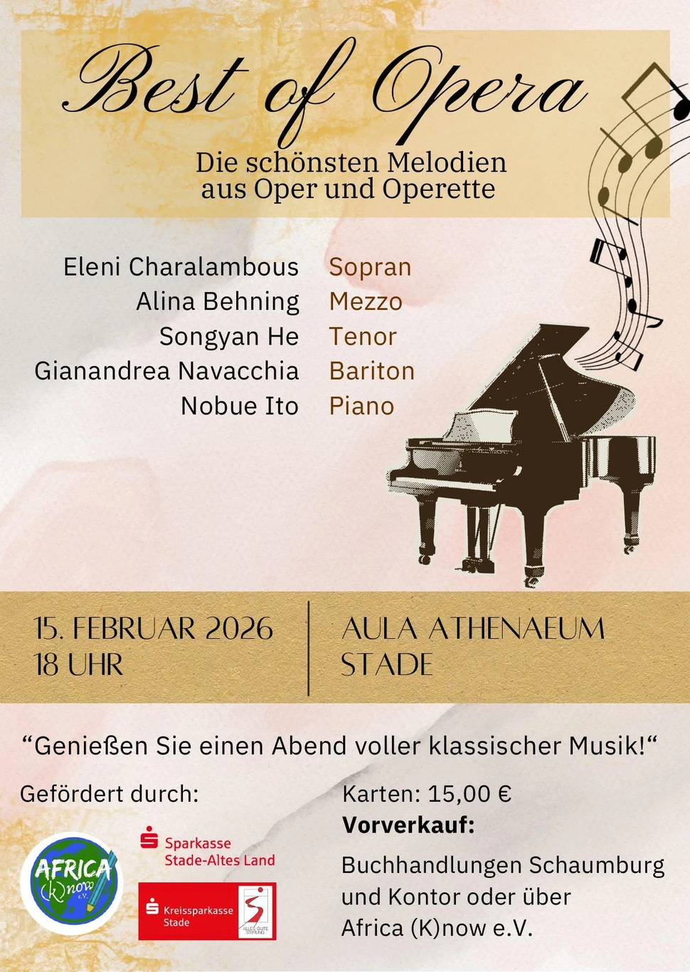 Benefiz-Konzert - Best of Opera