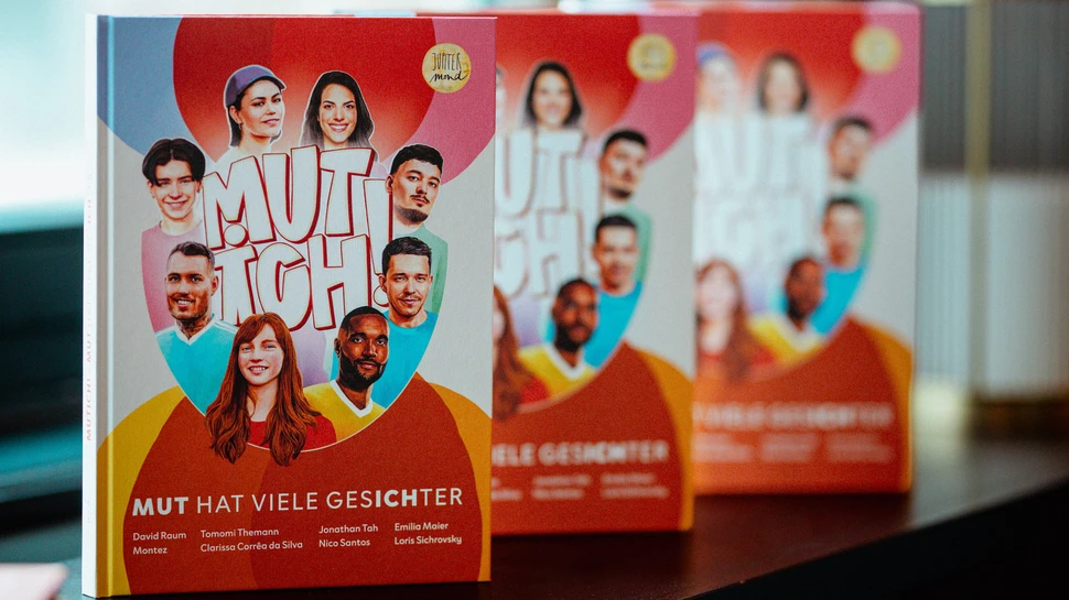 Buchcover "MUTICH! – Mut hat viele Gesichter"
