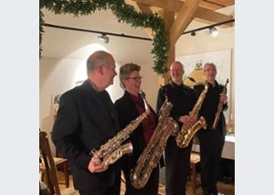 Melos Saxophone Quartet - Weihnachten in der Holmer Mühle