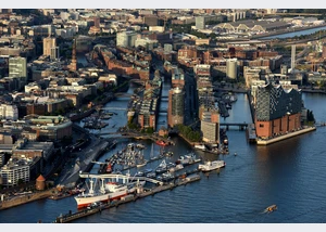 Elbphilharmonie - Luftaufnahme