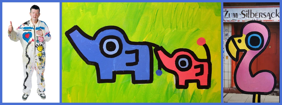 LOVE ART des Hamburger Künstlers Sven Rosé