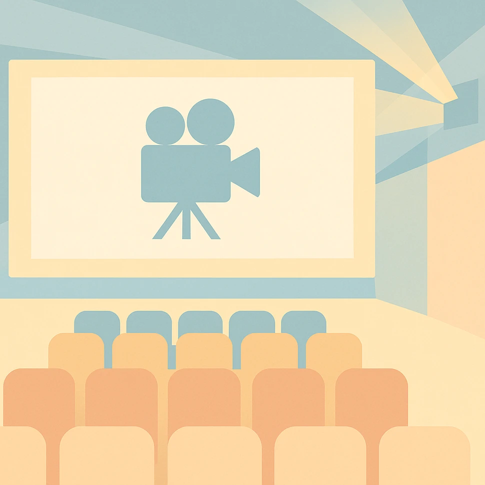 Kino mit Filmprojektor Kino mit Filmprojektor