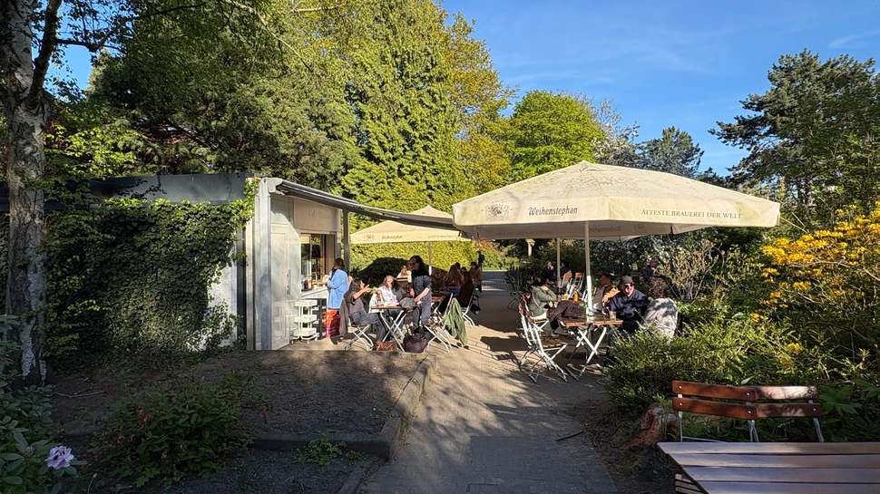 Cafe Blomen in Planten un Blomen