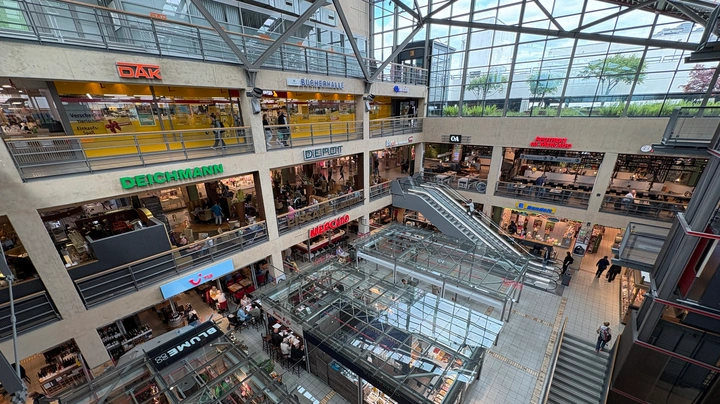 Galerie-Bild 5: Lichthof des Einkaufszentrums Mercado