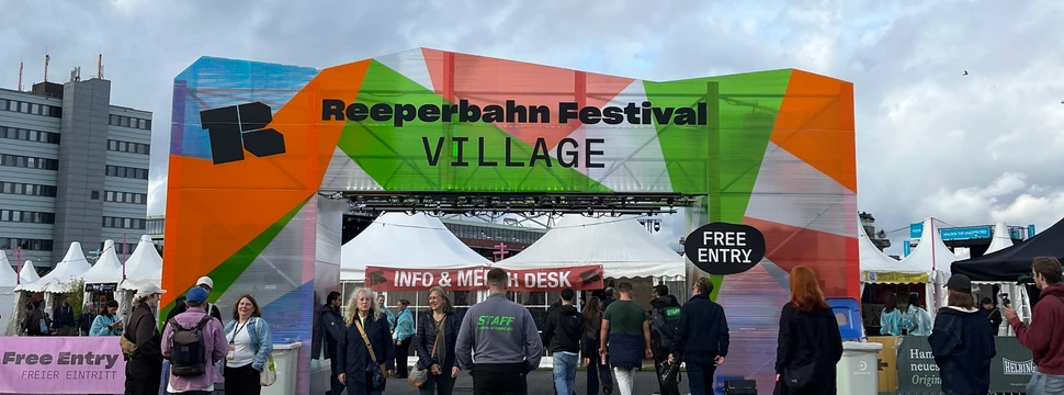 Festival Village auf dem Heiligengeistfeld