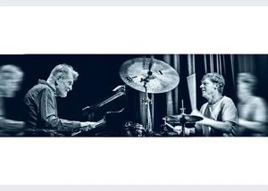 Oli Steidle und Alexander von Schlippenbach